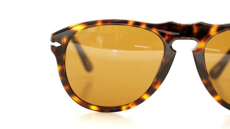 Persol (ペルソール) サングラス 649 24(べっ甲柄) ／33(ブラウンレンズ) 54size 15