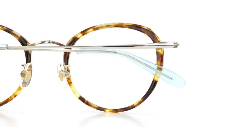 megane and me (メガネアンドミー) メガネ ME006 FELIX TT2 tortoise/silver/light-blue 14