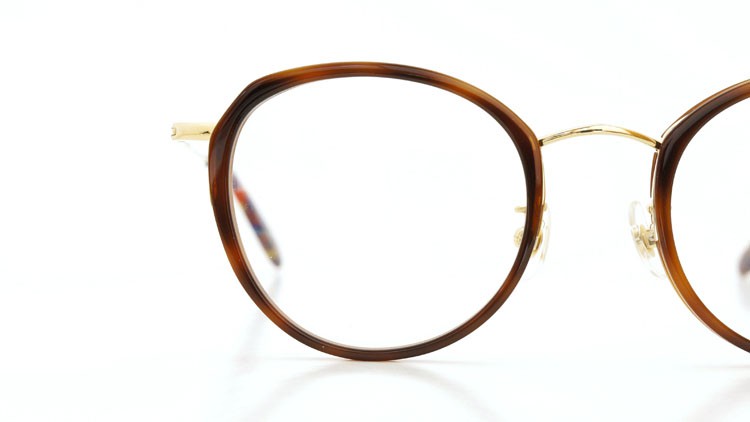 megane and me (メガネアンドミー) メガネ ME006 FELIX DB1 demi/gold/vintage-violet-marble 15