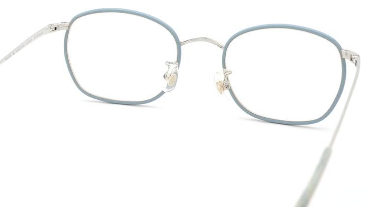 megane and me (メガネアンドミー) メガネ ME-008 HARRIS VM Light Sky/Silver/Vintage-Sky-Marble 7