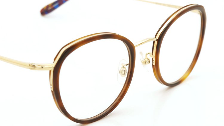 megane and me (メガネアンドミー) メガネ ME006 FELIX DB1 demi/gold/vintage-violet-marble 6