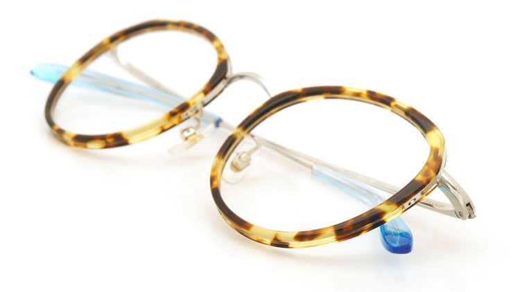 megane and me (メガネアンドミー) メガネ ME006 FELIX TT2 tortoise/silver/light-blue 11