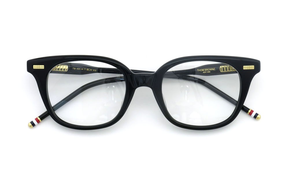 THOM BROWNE トムブラウン メガネ TB-405-A-BLK-49 | eclipseseal.com