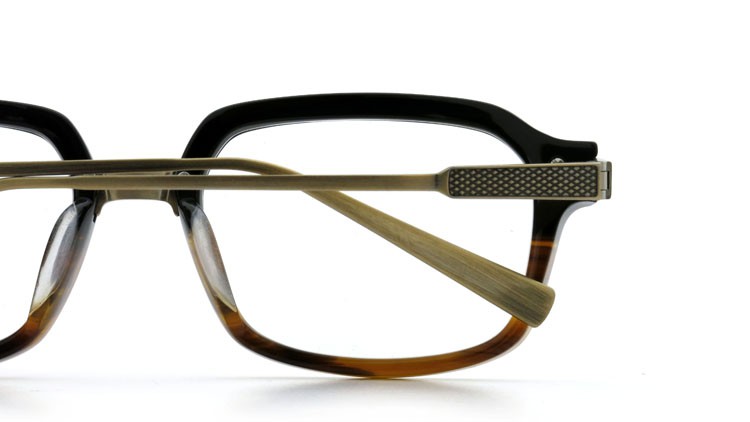 DITA (ディータ) メガネ LEXINGTON レキシントン DRX-2033-E Black-Tortoise-Fade Brushed-12K-Gold 52size 14