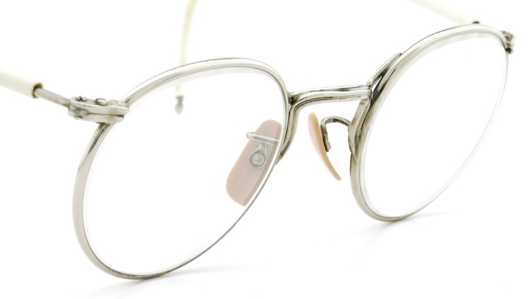 American Optical アメリカン オプティカル vintage ヴィンテージ メガネ Ful-Vue SAFETY-SPECTACLE NoF3147 47-23 シルバー 6