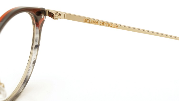 SELIMA OPTIQUE (セリマ オプティーク) 2014年秋冬 最新作メガネ RODNEY ロドニー 08C Red-Fade&Grey-Sasa/MG 10