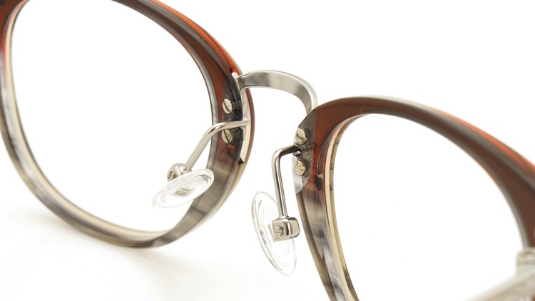 SELIMA OPTIQUE (セリマ オプティーク) 2014年秋冬 最新作メガネ DAVID デビッド 08C Red-Fade&Grey-Sasa/MS 9