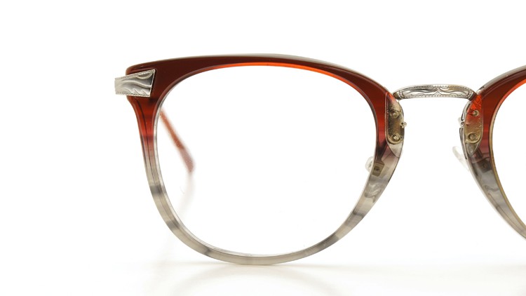 SELIMA OPTIQUE (セリマ オプティーク) 2014年秋冬 最新作メガネ DAVID デビッド 08C Red-Fade&Grey-Sasa/MS 15