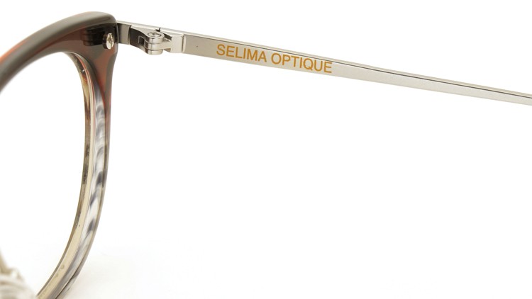SELIMA OPTIQUE (セリマ オプティーク) 2014年秋冬 最新作メガネ DAVID デビッド 08C Red-Fade&Grey-Sasa/MS 11