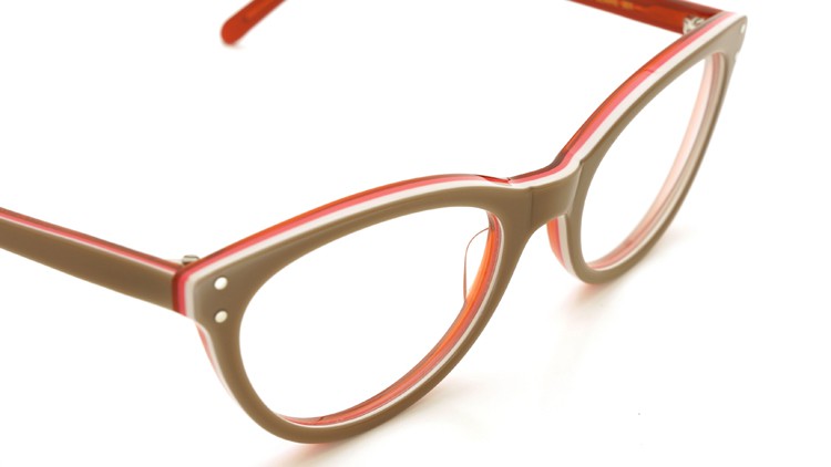 SELIMA OPTIQUE (セリマ オプティーク) 2014年秋冬 最新作メガネ CLAIRE クレール 301 GreyBeige-White-Pink-Red 6