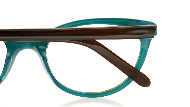 SELIMA OPTIQUE (セリマ オプティーク) 2014年秋冬 最新作メガネ CLAIRE クレール 794 kamo-White-TurquoiseBlue 13