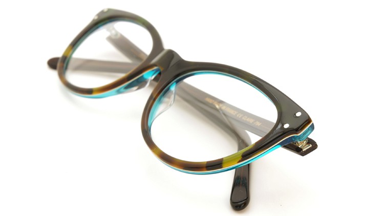 SELIMA OPTIQUE (セリマ オプティーク) 2014年秋冬 最新作メガネ CLAIRE クレール 794 kamo-White-TurquoiseBlue 11