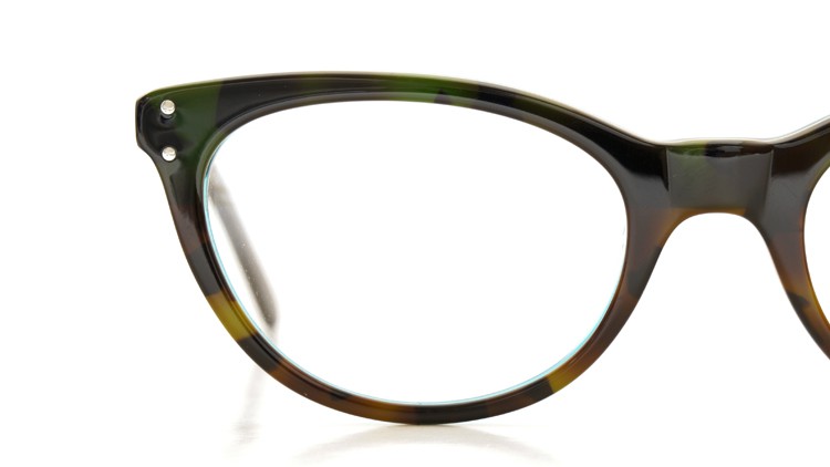 SELIMA OPTIQUE (セリマ オプティーク) 2014年秋冬 最新作メガネ CLAIRE クレール 794 kamo-White-TurquoiseBlue 14