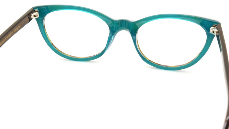 SELIMA OPTIQUE (セリマ オプティーク) 2014年秋冬 最新作メガネ CLAIRE クレール 794 kamo-White-TurquoiseBlue 7