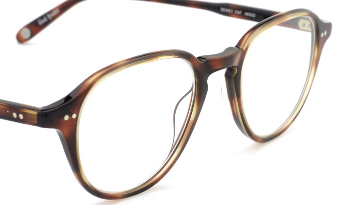 GLCO (ジーエルシーオー) 2014年秋冬 最新作メガネ DEWEY デューイ 46size Cognac Tortoise 6