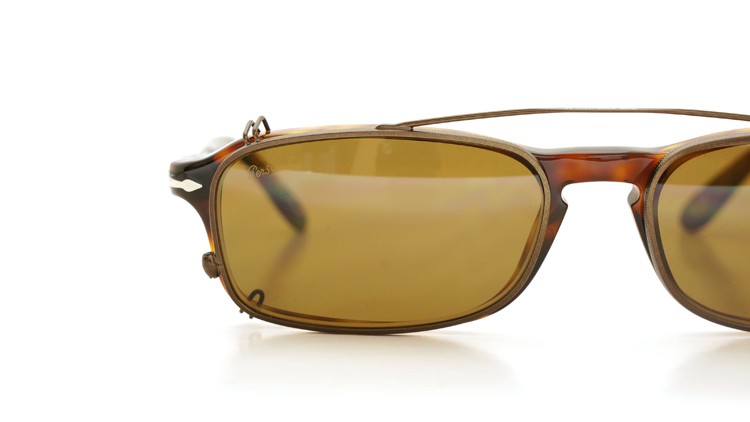 Persol (ペルソール) メガネ+クリップオンセット 3035 24(べっ甲柄) 53size 詳細画像 21