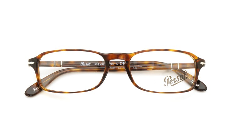 Persol (ペルソール) メガネ+クリップオンセット 3035 24(べっ甲柄) 53size 詳細画像 7