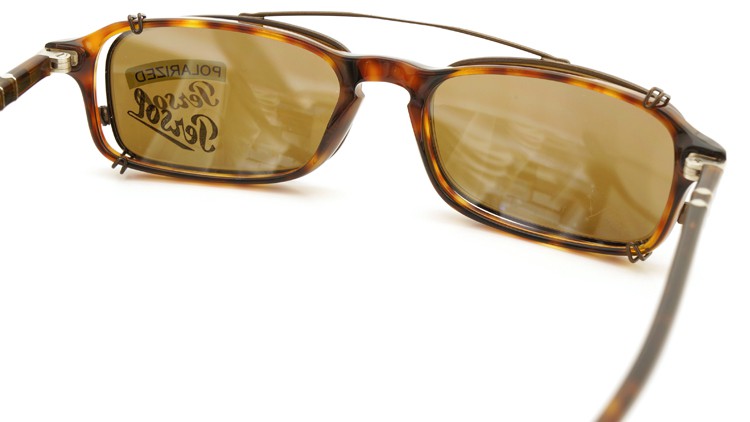 Persol (ペルソール) メガネ+クリップオンセット 3035 24(べっ甲柄) 53size 詳細画像 10