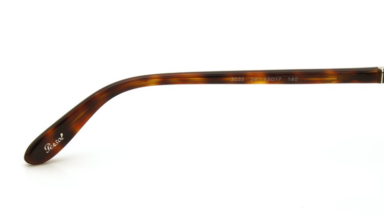 Persol (ペルソール) メガネ+クリップオンセット 3035 24(べっ甲柄) 53size 詳細画像 13