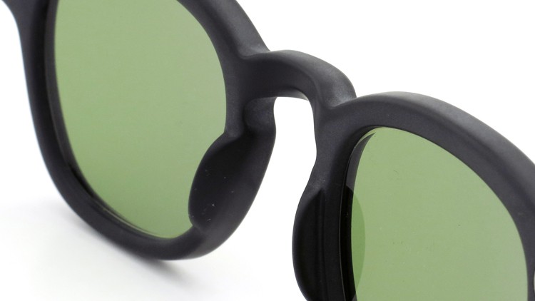 MOSCOT ORIGINALS (モスコット) サングラスカスタム LEMTOSH レムトッシュ Col.MATTE BLACK 44size Green-Lense { Sunglass by ponmegane } 8