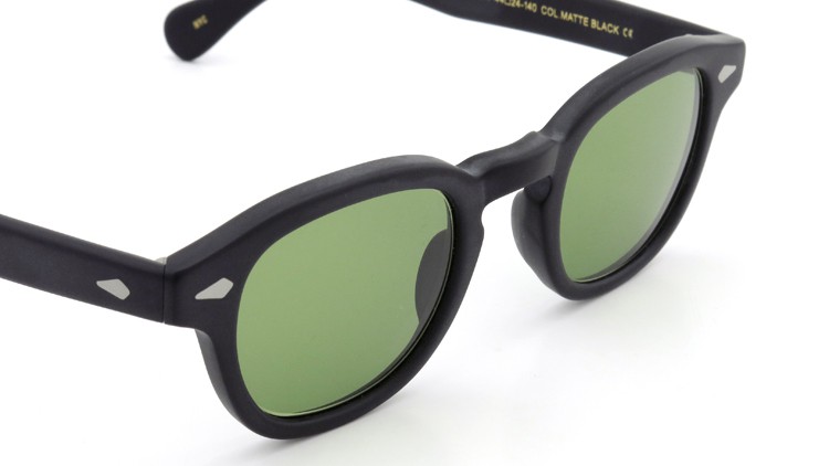 MOSCOT ORIGINALS (モスコット) サングラスカスタム LEMTOSH レムトッシュ Col.MATTE BLACK 44size Green-Lense { Sunglass by ponmegane } 6