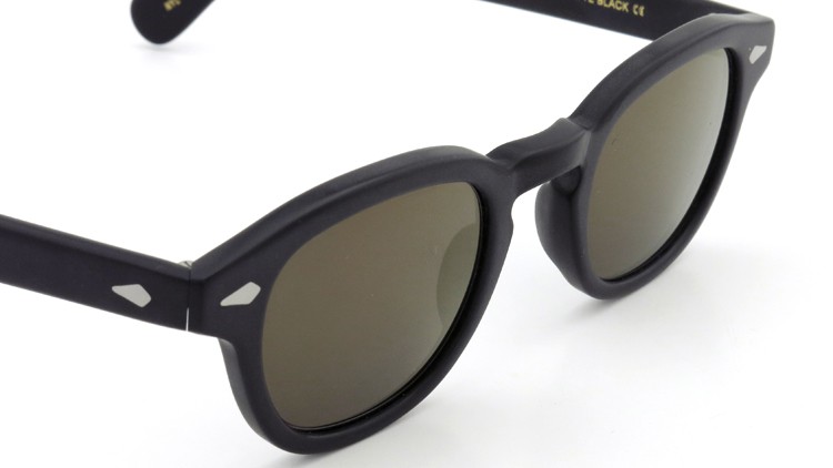 MOSCOT ORIGINALS (モスコット) サングラスカスタム LEMTOSH レムトッシュ Col.MATTE BLACK 44size Gold-Mirror {Sunglass by ponmegane} 6