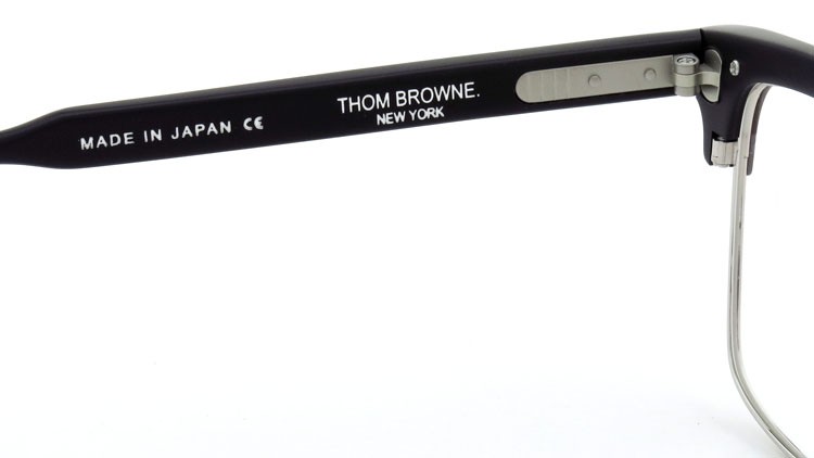 THOM BROWNE.  NEWYORK（トムブラウン) 2014 F/W メガネ TB-709-A BLK-SLV 54size 詳細画像9