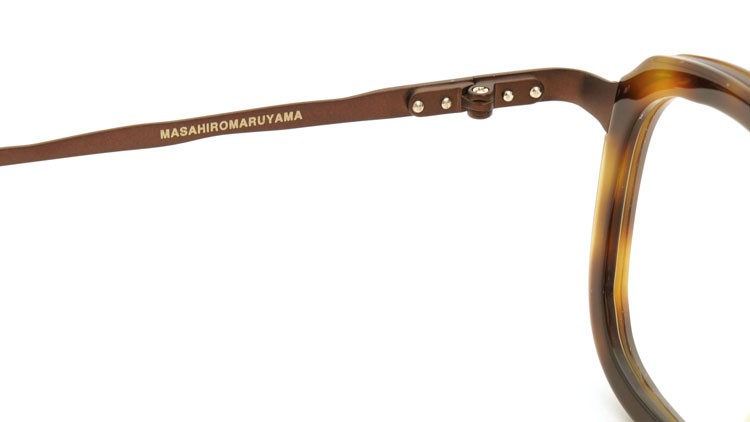 MASAHIROMARUYAMA(マサヒロマルヤマ) メガネ MM-0015 col.02 HAVANA/BROWN 10