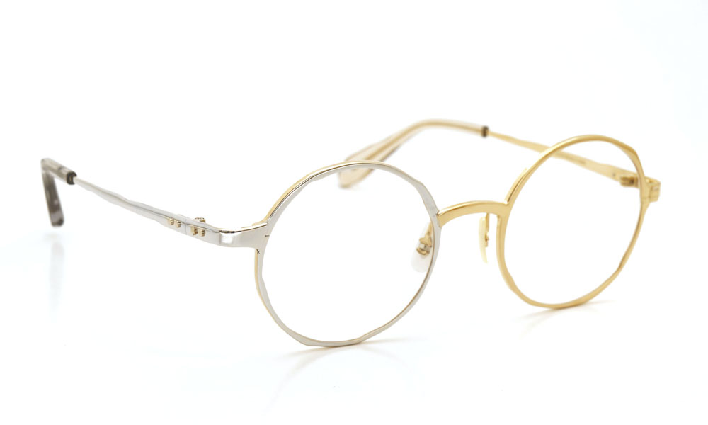 MASAHIROMARUYAMA メガネ MM-0012 col.02 GOLD&SILVER