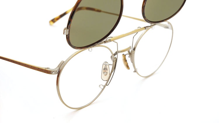 OLIVER PEOPLES(オリバーピープルズ)  2014年秋冬 最新作メガネ+クリップオンセット OP-10T AG 9