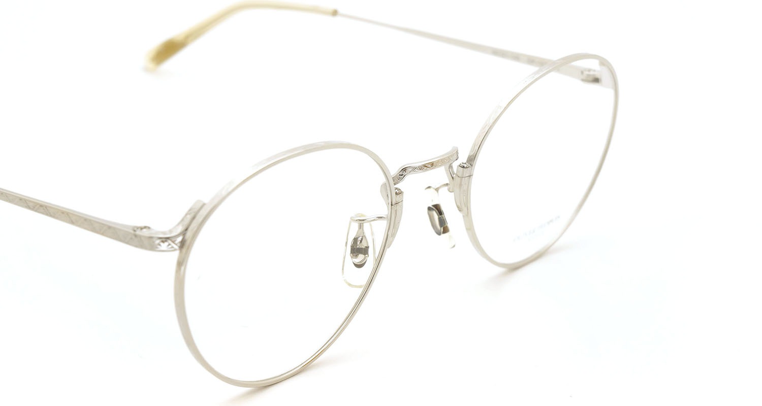 オリバーピープルズ OLIVER PEOPLES 2014年秋冬 最新作メガネ+クリップオンセット OP-10T シルバー 20