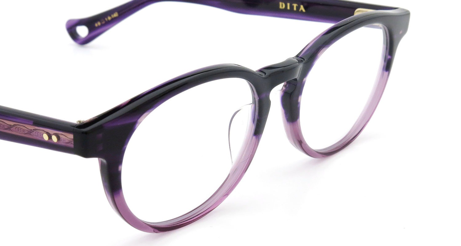 DITA  (ディータ) メガネ ESTORIL エストリル DRX-3027-C-PUR 49size 6