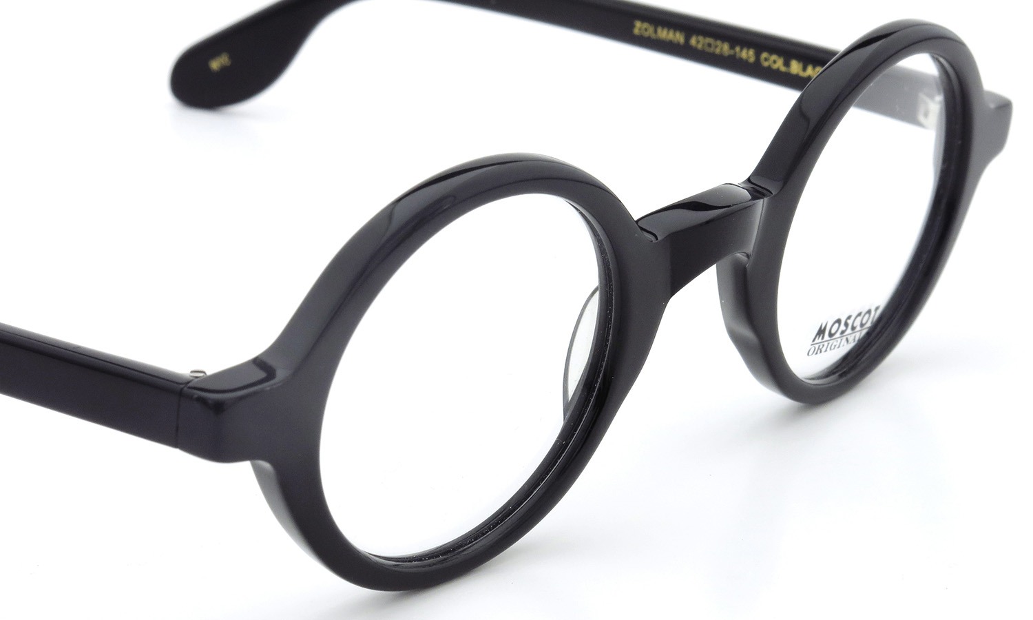 MOSCOT ORIGINALS (モスコット オリジナルス) メガネ ZOLMAN ゾルマン Col.BLACK 42size 6