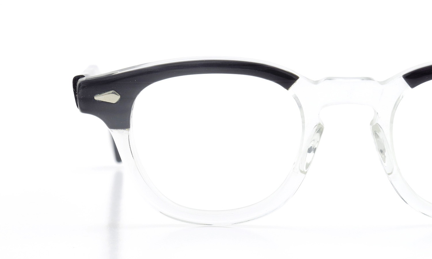 TART Optical vintage タートオプティカル ヴィンテージ メガネ ARNEL アーネル BLACKWOOD CB-CLEAR 44-22 [no.3] 14