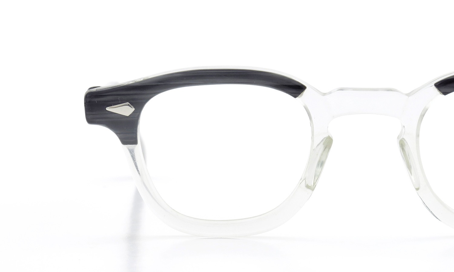 TART Optical vintage タートオプティカル ヴィンテージ メガネ ARNEL アーネル BLACKWOOD CB-CLEAR 42-24 [no.3] 12