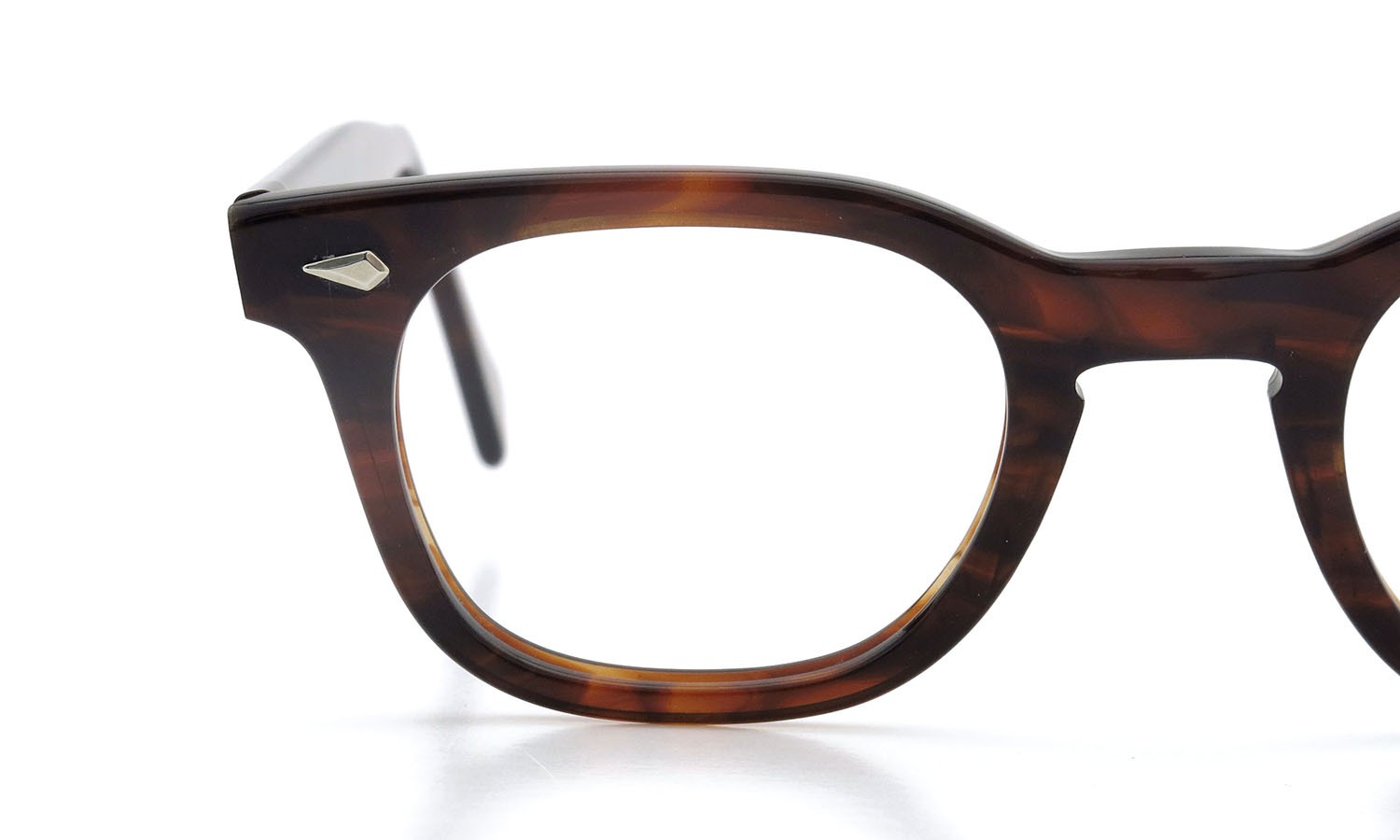 American Optical アメリカンオプチカル (AO)Vintage ヴィンテージ メガネ STADIUM USA ダイヤ鋲 4568 RF23 TORTOISE 46-24 14