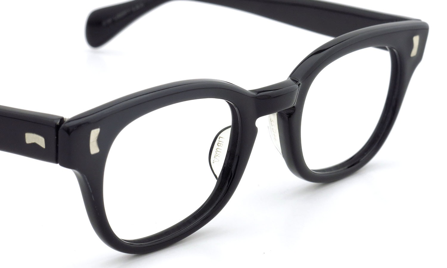 LIBERTY Optical 1950's vintage メガネ 9-PAR BLACK 44-20 6