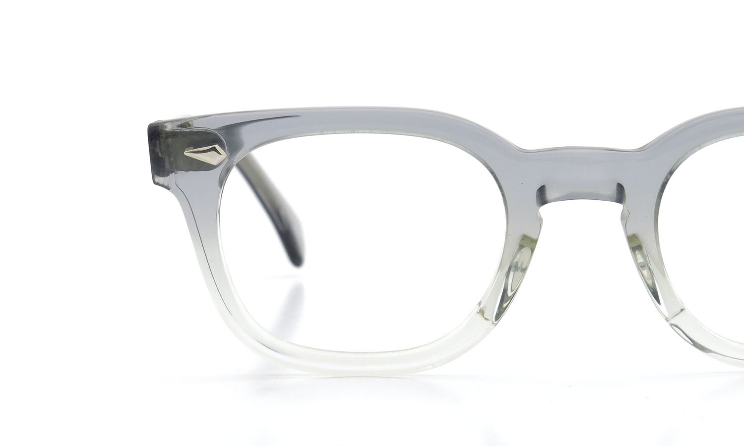 American Optical アメリカンオプティカル (AO)Vintage ヴィンテージメガネ Rally Z87 ダイヤ鋲 GREY-FADE-FRONT 44-22 14