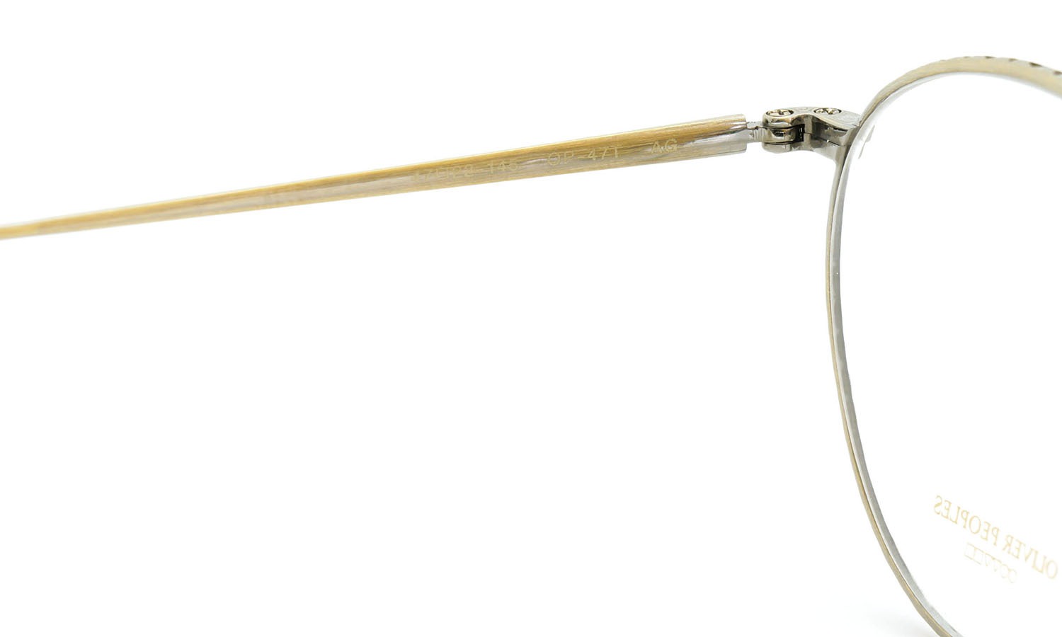 OLIVER PEOPLES (オリバーピープルズ) 2014年-2015秋冬 最新作メガネ OP-47T AG 11