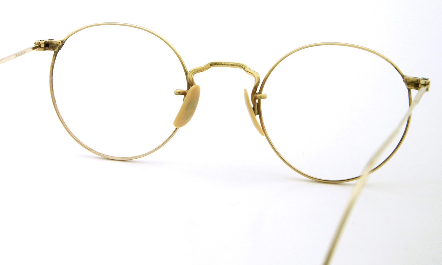 American Optical アメリカン オプティカル vintage ヴィンテージ メガネ 1930年代 P3 FUL-VUE MARSHWOOD 1/10 12kGF GOLD 7