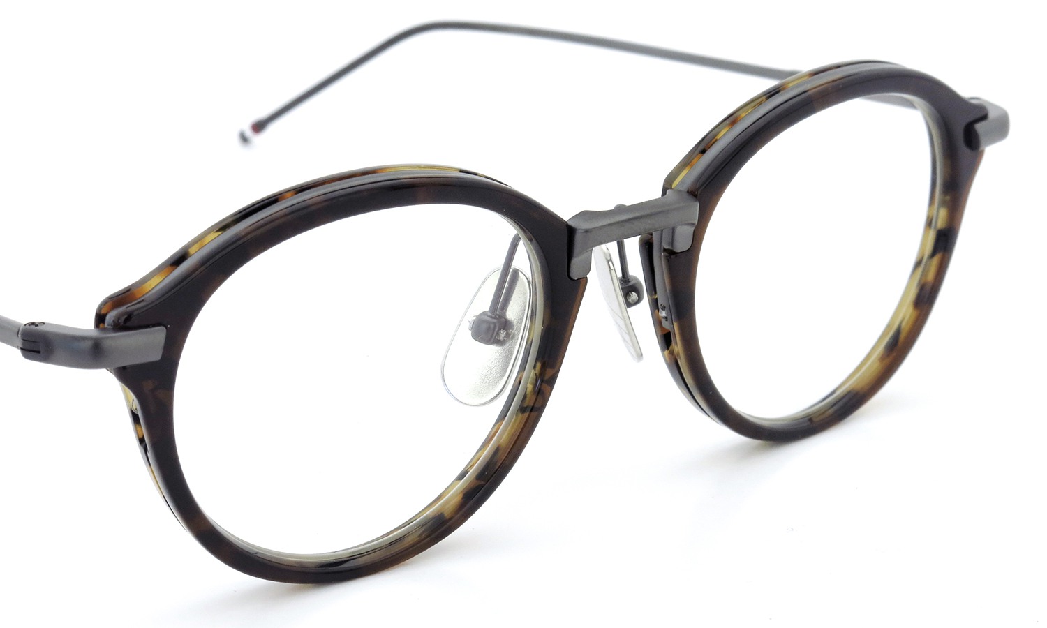 THOM BROWNE. (トムブラウン)メガネ TB-011D 46size TOKYO TORTOISE W - BROWN CRYSTALINE 6