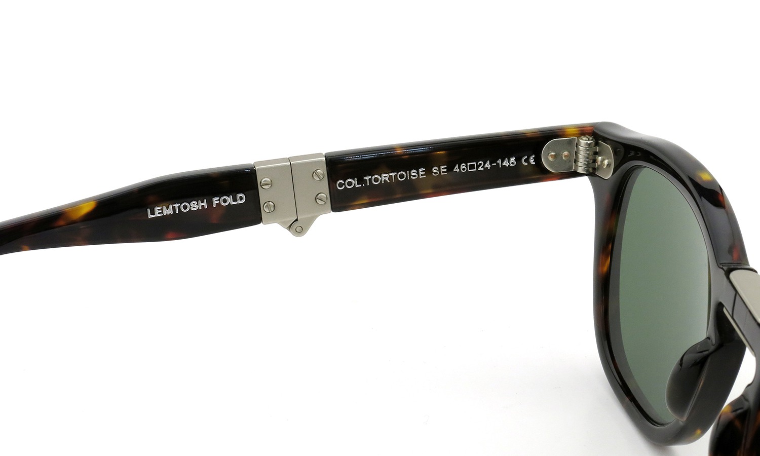 MOSCOT ORIGINALS 100YEARS (モスコット 100周年記念モデル) 限定サングラス LEMTOSH-FOLD レムトッシュ-フォールド COL.TORTOISE-SE 46size 8