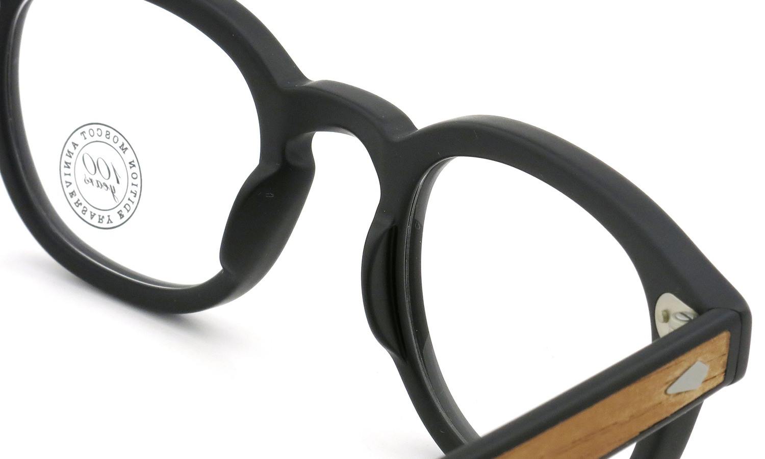 MOSCOT ORIGINALS 100YEARS モスコット 100周年記念 限定モデル LEMTOSH-WOOD レムトッシュウッド COL.MATTE BLACK 46size 8