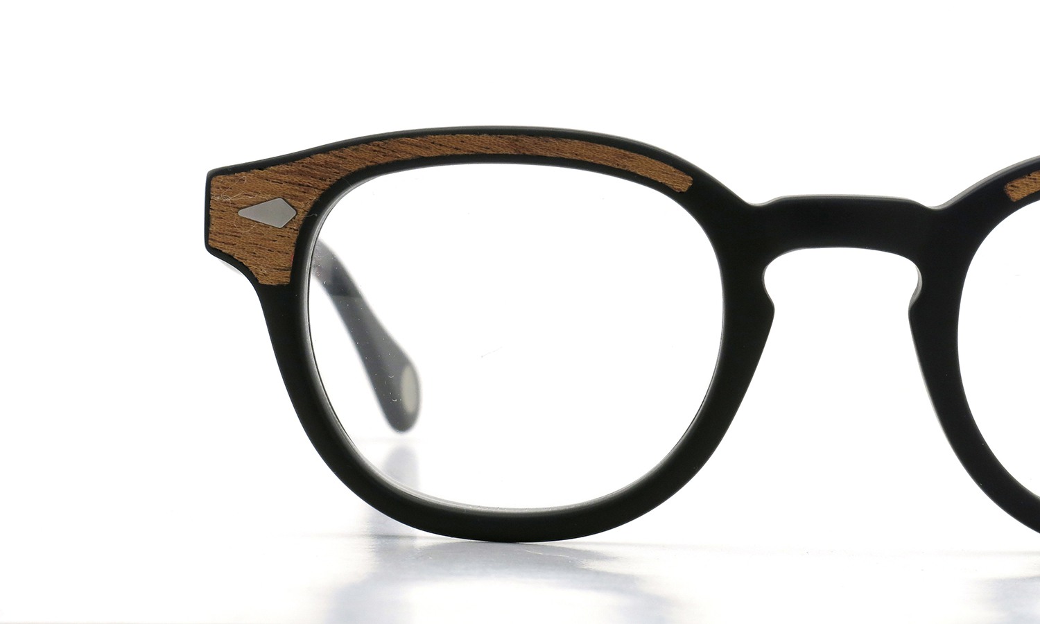 MOSCOT ORIGINALS 100YEARS モスコット 100周年記念 限定モデル メガネ LEMTOSH-WOOD レムトッシュウッド COL.MATTE BLACK 46size 15