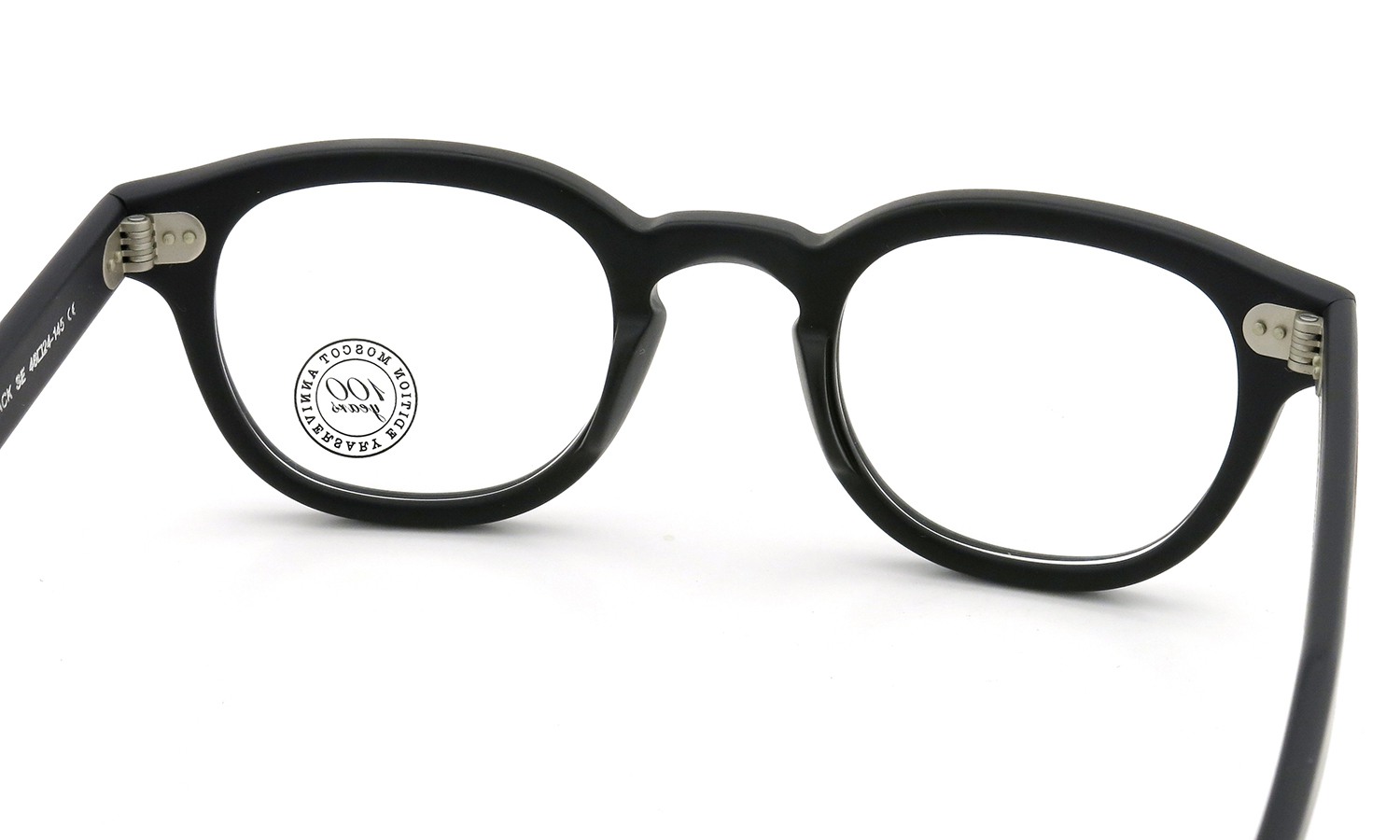 MOSCOT ORIGINALS 100YEARS モスコット 100周年記念 限定モデル LEMTOSH-WOOD レムトッシュウッド COL.MATTE BLACK 46size 7