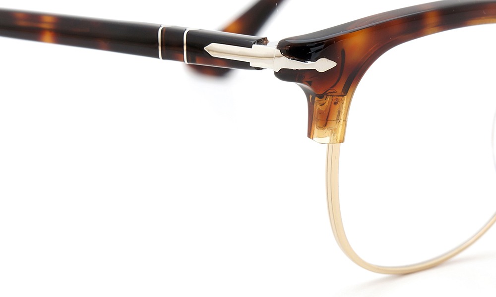 Persol ペルソール メガネ通販 3105-V-M 24(べっ甲柄) 49size ポンメガネ