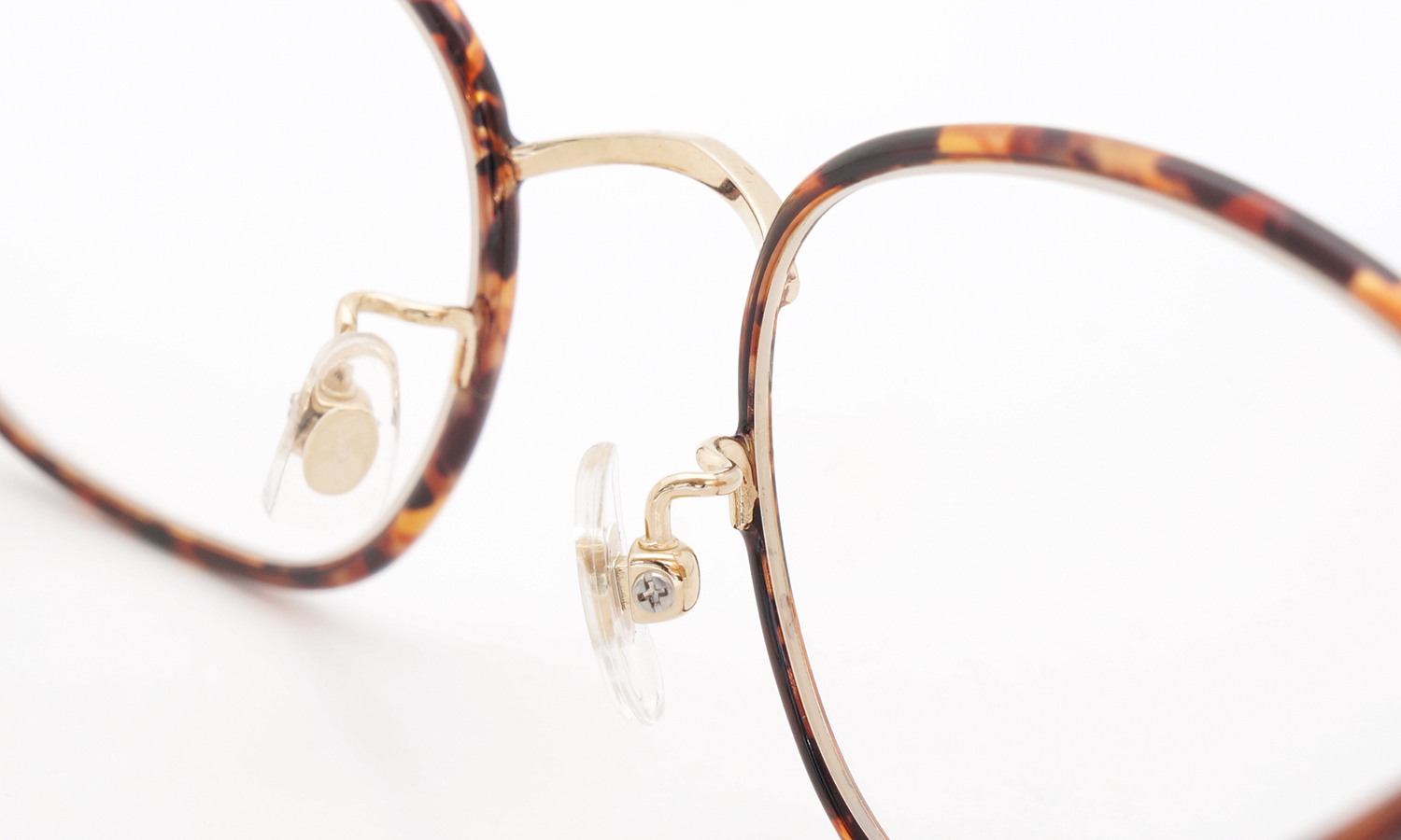 megane and me (メガネアンドミー) メガネ ME008 HARRIS VD Vintage-Demi/Gold/vintage-violet-marble 8