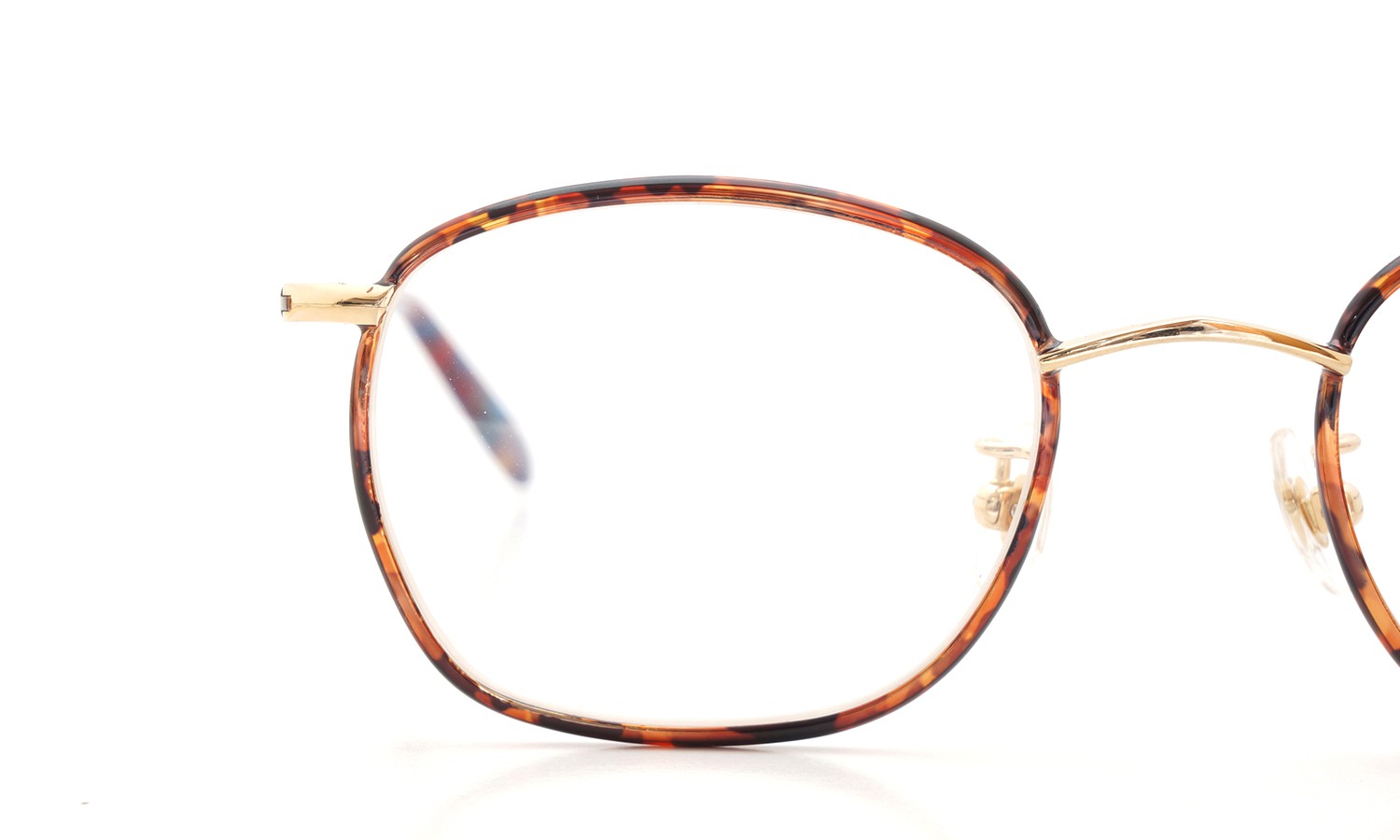 megane and me (メガネアンドミー) メガネ ME008 HARRIS VD Vintage-Demi/Gold/vintage-violet-marble 15