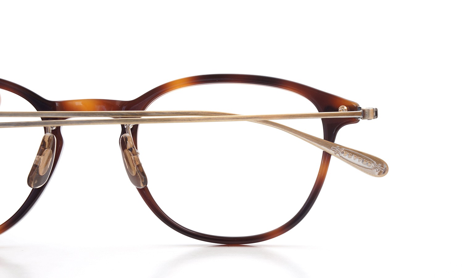 OLIVER PEOPLES オリバーピープルズ メガネ 2014年秋冬 STILES 47size DM アンティークゴールド 15