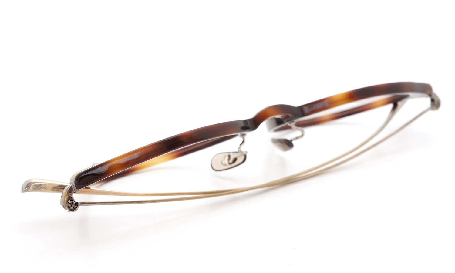 OLIVER PEOPLES オリバーピープルズ メガネ 2014年秋冬 STILES 47size DM アンティークゴールド 14